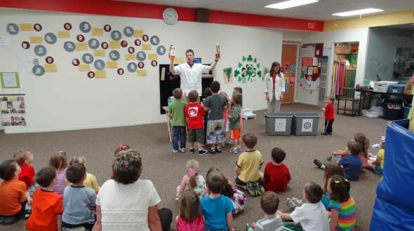 Jason Teaching Kids about Poison