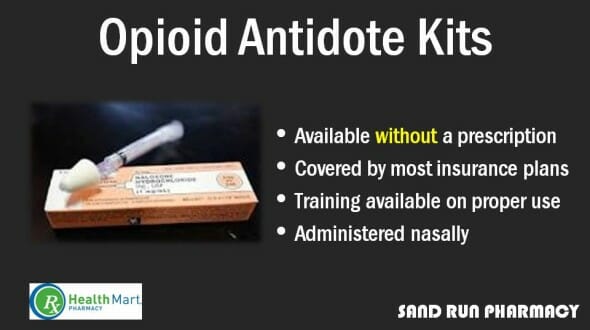 Opiod Antidote Kits available