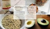 Healthy fats and unhealthy fats